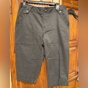 a.n.a Black Capri Pants, new with tags, size 8